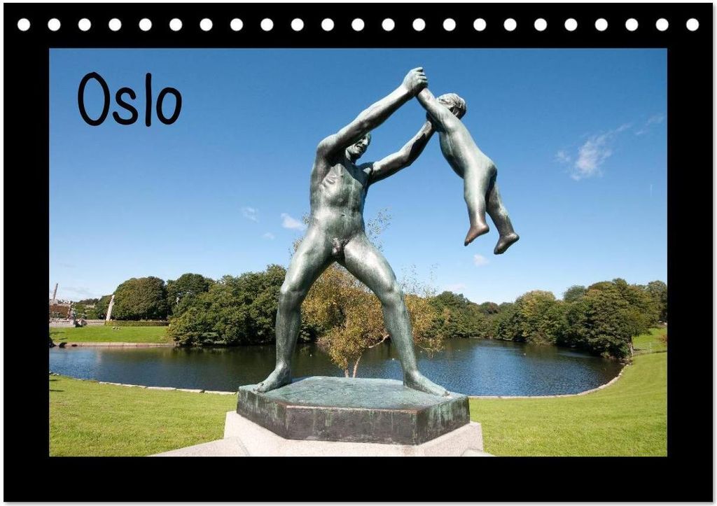 Oslo (Tischkalender 2026 DIN A5 quer), CALVENDO Monatskalender