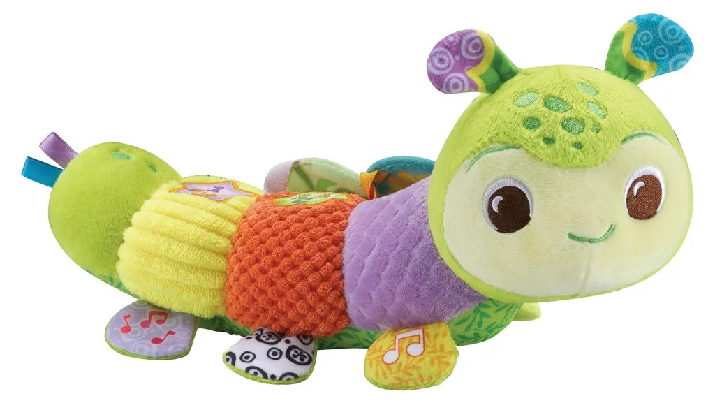 Peluche Éducative Interactive Chenille Vtech - Premier Éveil en Anglais