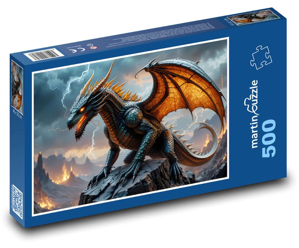 Puzzle 500 Drak na Skalnatej Hore - martinpuzzle Obrázok produktu 