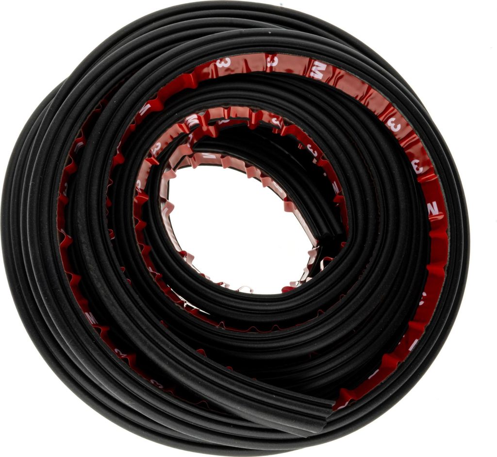 Autotür- und Kofferraumdichtung Typ B 14x15 mm 5m UV-beständig