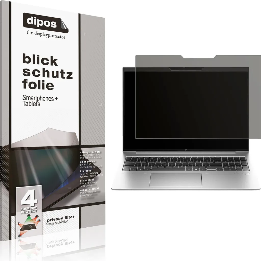 Pellicola Privacy HP EliteBook 860 G11 | Anti-Graffio & Anti-Sguardo