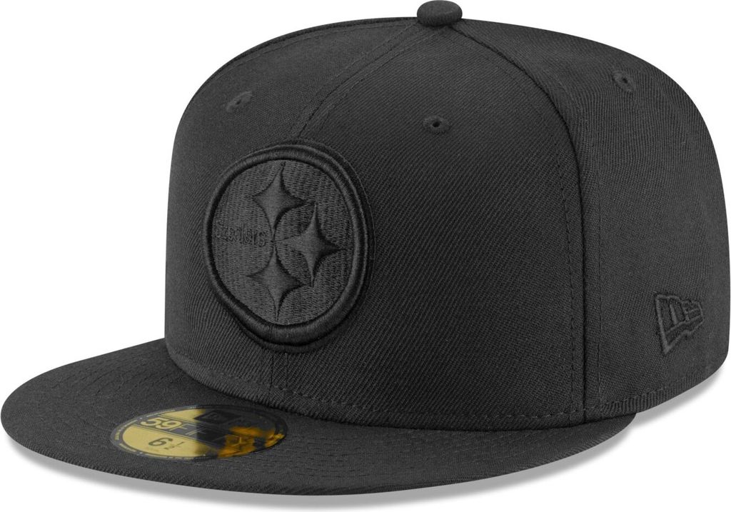 New Era 59Fifty Kinder Cap - BLACK Pittsburgh Steelers 6 5/8