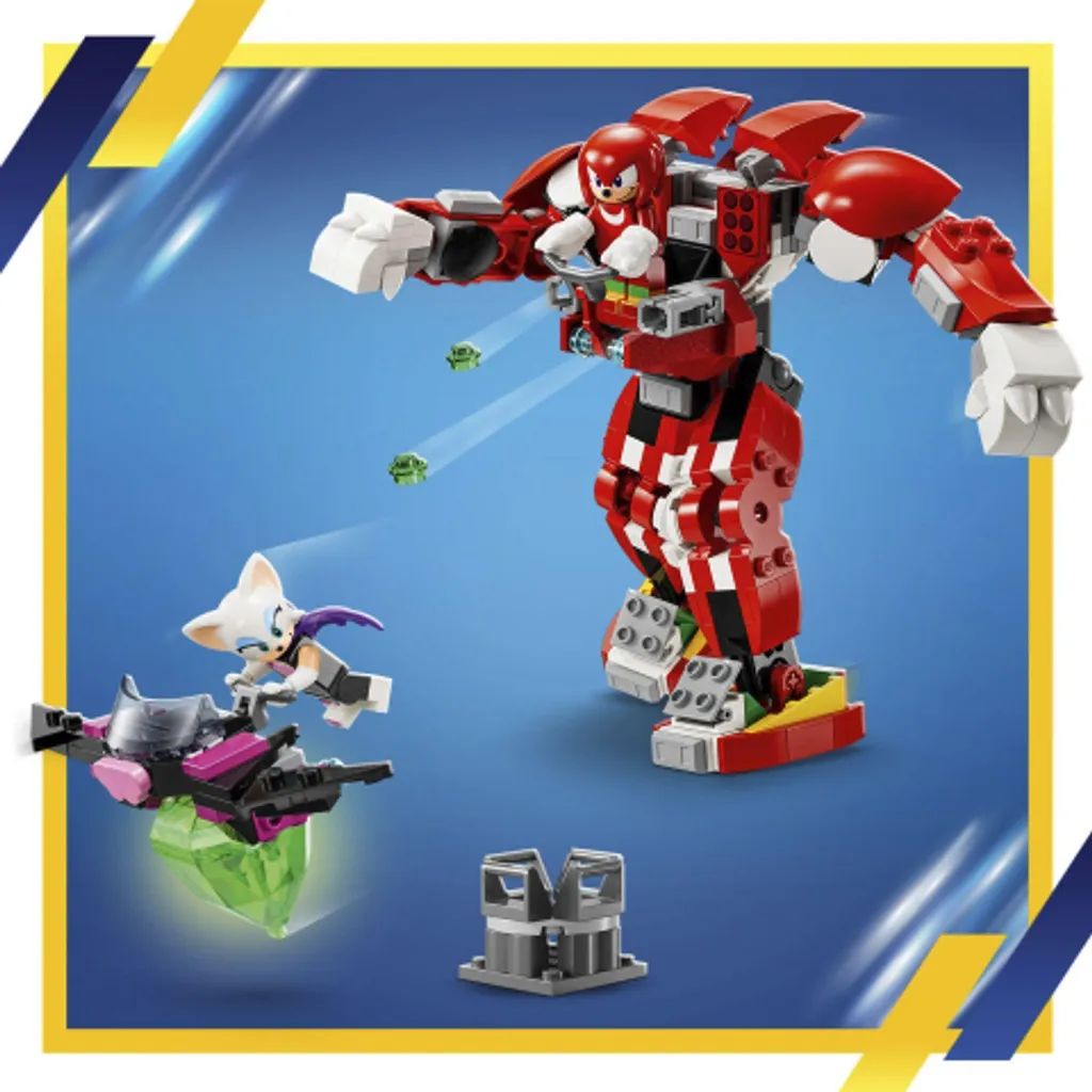 Protection de la Master Emerald avec le Robot LEGO Sonic 76996 Knuckles - 22