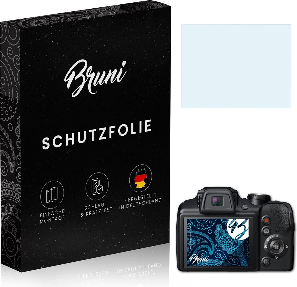 atFoliX 4054274706423, Transparent, FinePix S8200, Klare Bildschirmschutzfolie, Kratzresistent, Glänzend, 2 Stück(e)