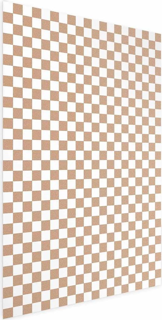 Posterpapier Poster - Geometry and Browns - a chessboard pattern in neutral shades 60x90 cm Muster f-C-10091-ao-a