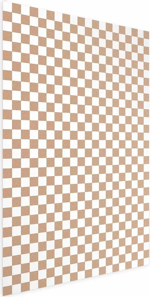 Poster Astratto Marrone 60x90 cm - Decorazione Wall Art Contemporanea
