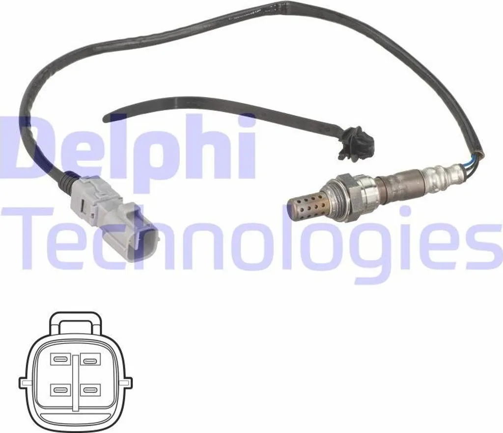 Sonde Lambda Delphi ES21261-12B1 Haute Précision pour Toyota Auris