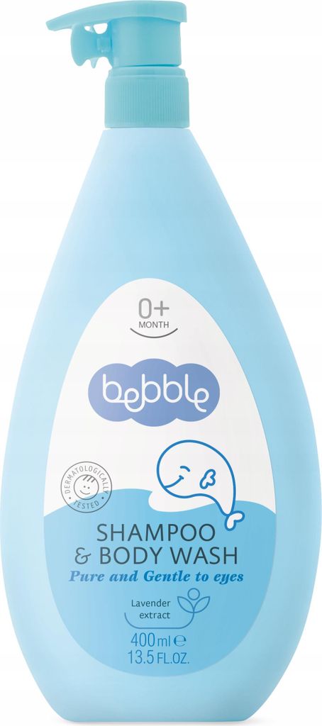 Detský šampón a gél 400 ml Levanduľa / Bebble Obrázok produktu 