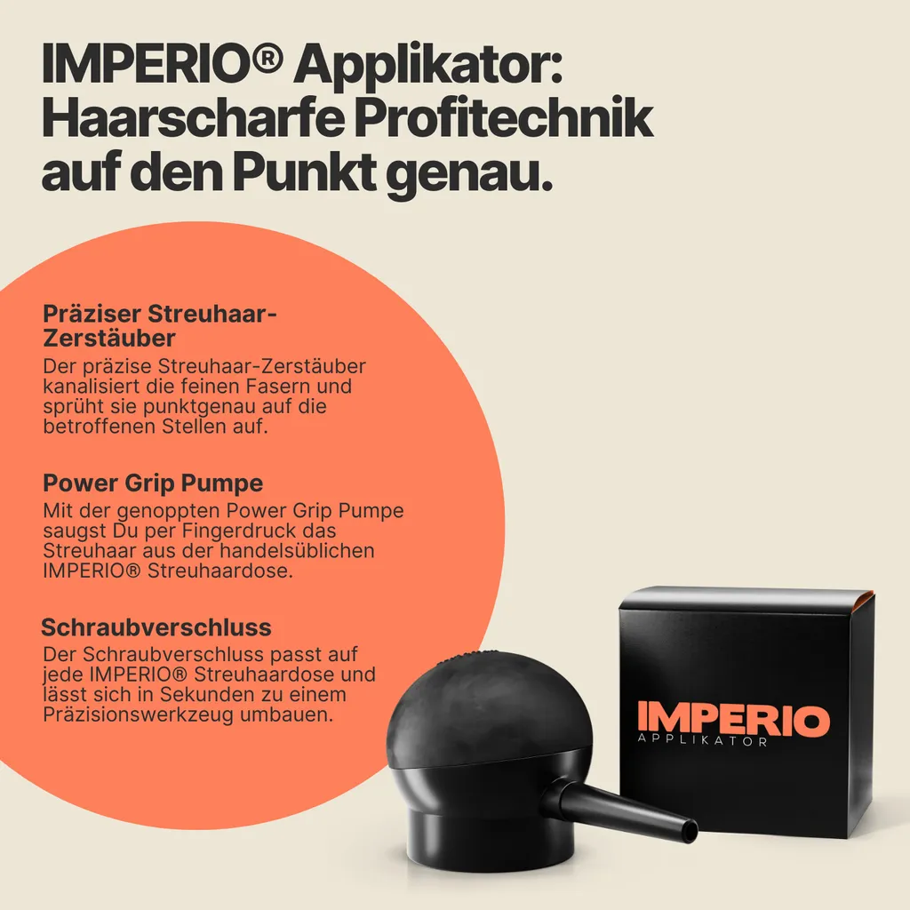 Pompe de Pulvérisation pour Poudre Cheveux - Diffuseur Capillaire Pro