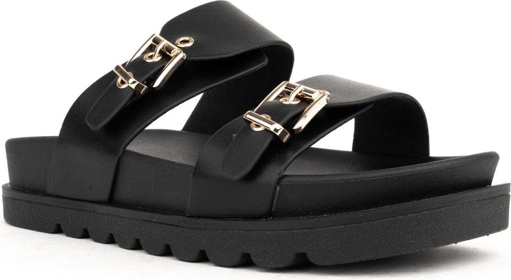 Stella New York Damen Klassische Sandalen R24AW03024 Farbe: Schwarz Größe: 39