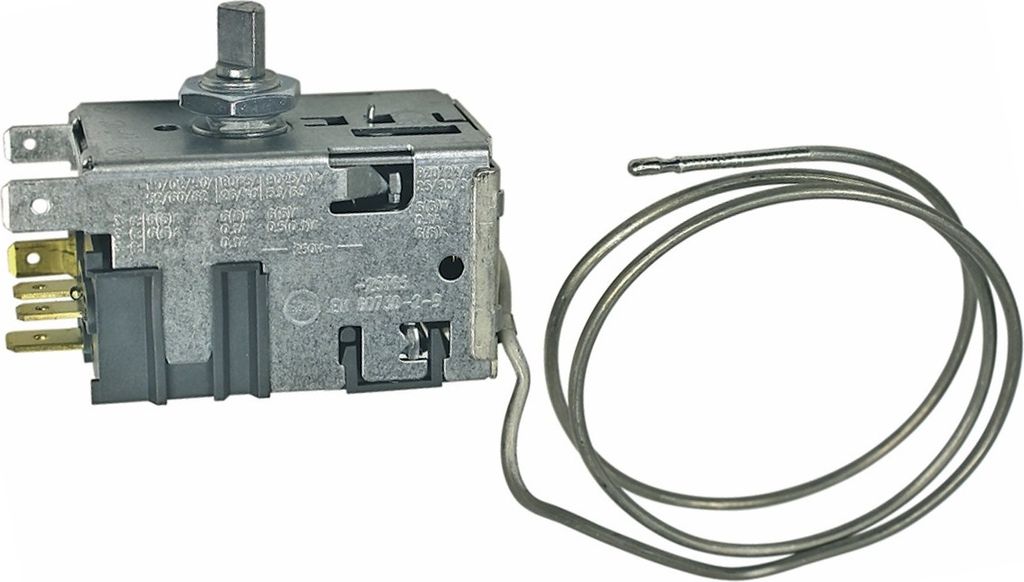 easyPART passend für 00171320 BOSCH Thermostat Kühlthermostat Kühlschrank Kühlgerät Siemens Danfoss 077B6702 480mm Kapillarrohr 3x4,8/1x6,3mm ...