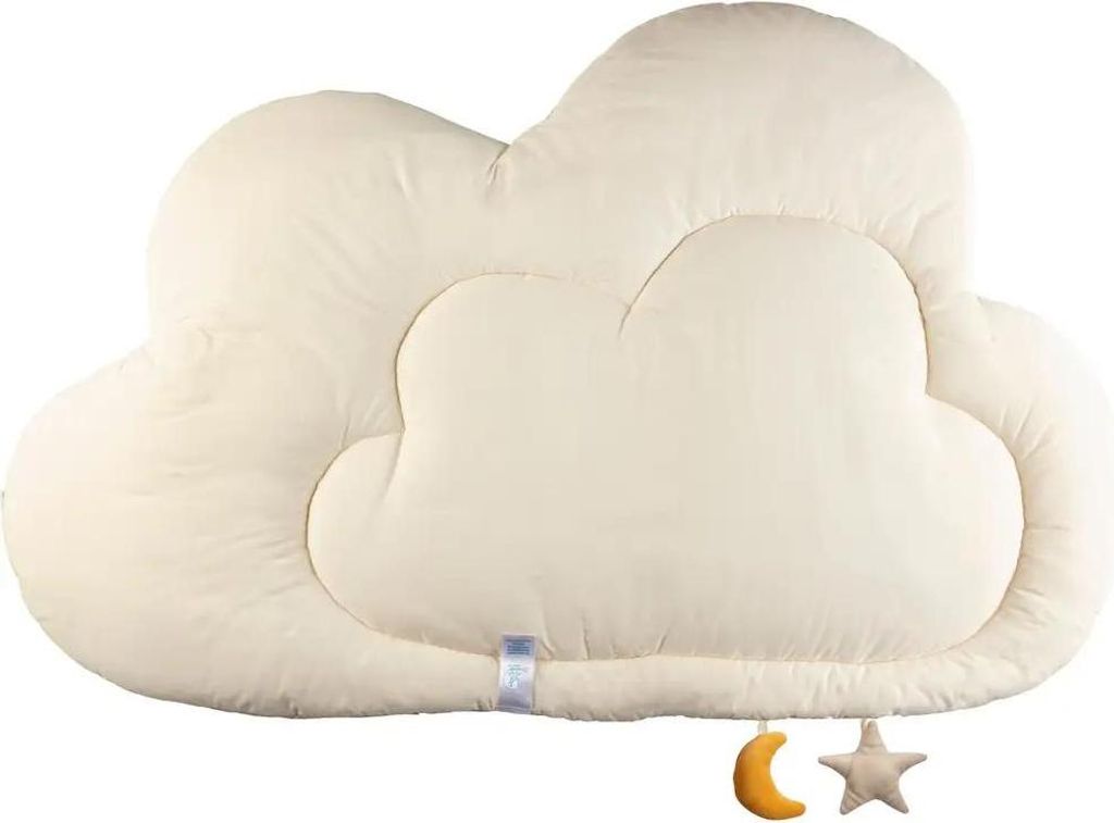 Sterntaler Krabbeldecke Wolke ecru