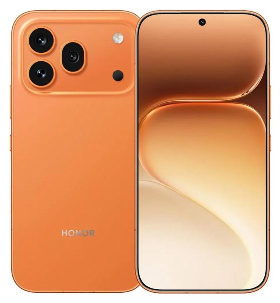 HONOR 600 Pro Dual Sim - Orange - 512 GB Produktbild 