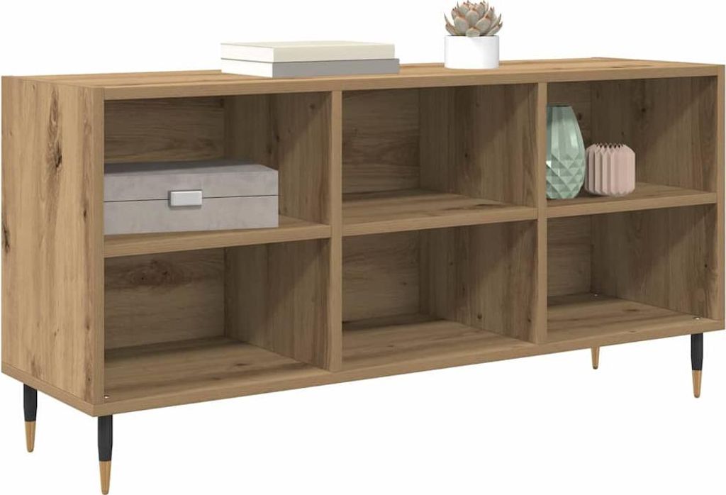 Langlebige TV-Schränk Artisan-Eiche 103,5 x 30 x 50cm Holzwerkstoff - Möbel893354 - TV-Schränke