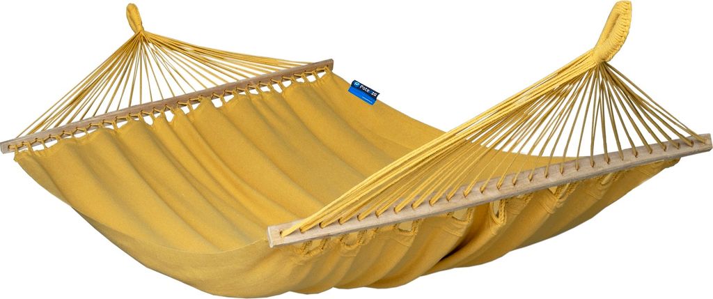 Potenza Stabhängematte Merida 220x160cm für 2 Personen Hängematte 100% Baumwolle, Belastbarkeit bis 200 kg Doppelhängematte