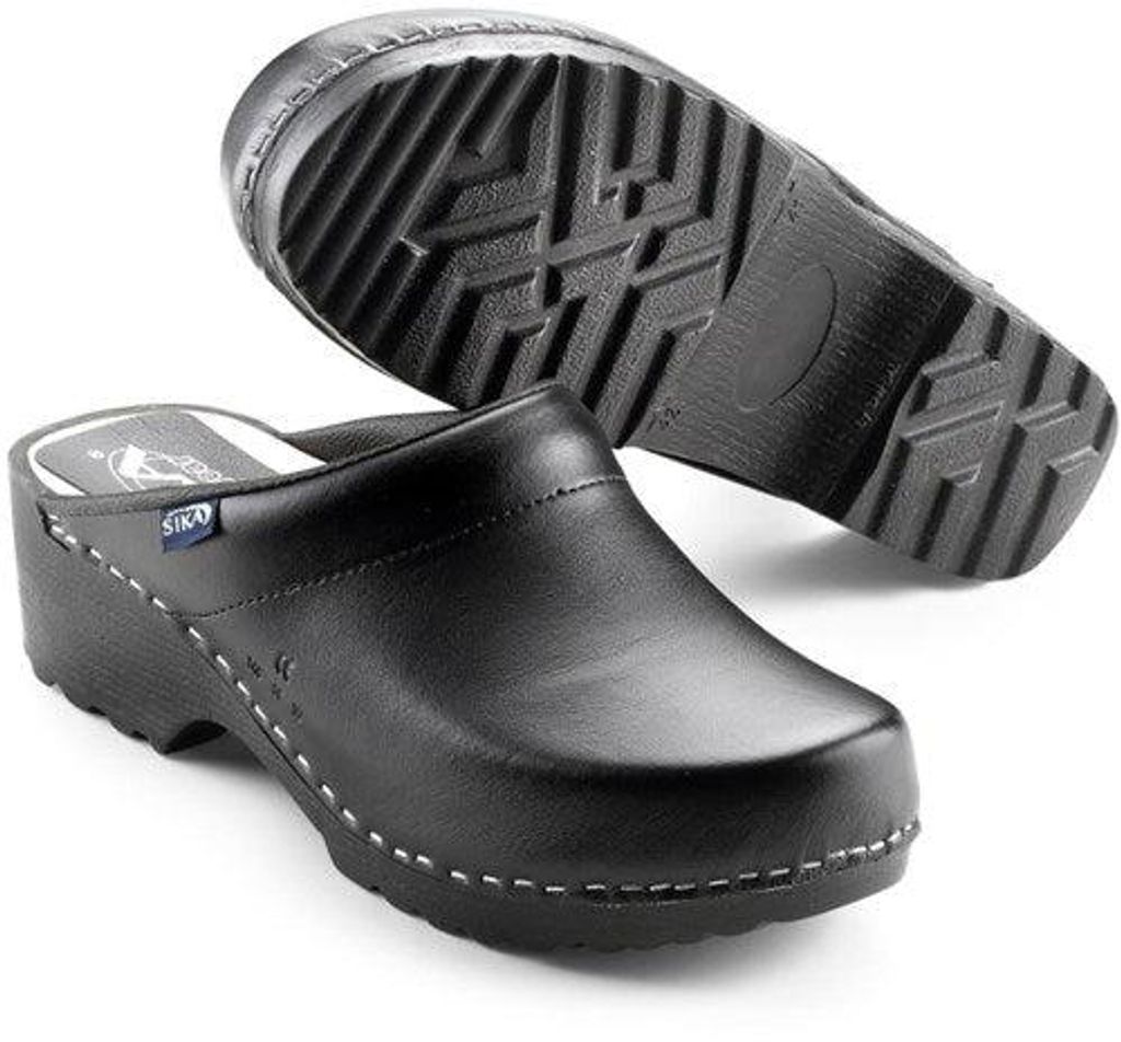 Sika Schuh Traditionele klompen, zwart, maat 43 Productafbeelding 
