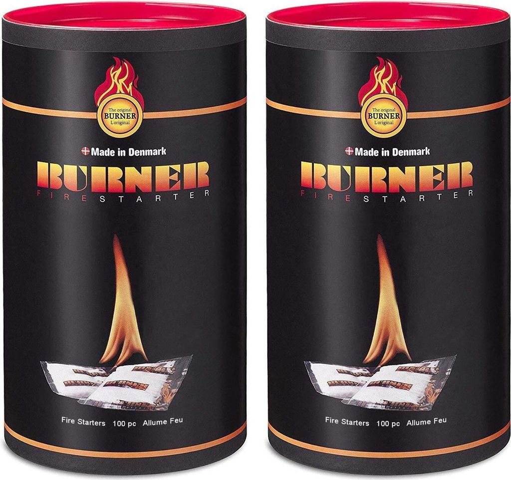 BURNER Kaminanzünder 200 Stück – Original Anzünder für Produktbild