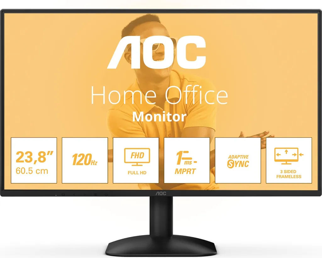 AOC 24B31H, LED-Monitor, (FullHD, IPS, Adaptive-Sync, HDMI, VGA)