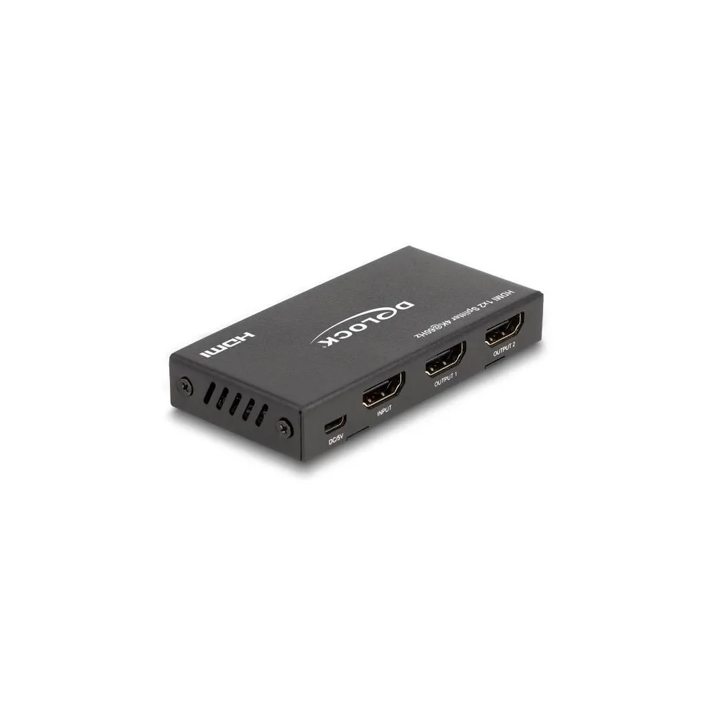 Splitter HDMI pour Connecter 2 Écrans sur 1 PC ou Console 4K 60Hz DELOCK