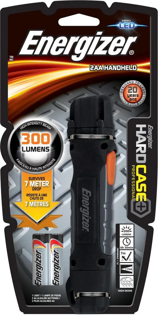 Energizer Torcia rigida 2AA E301746801 LED in plastica - 4