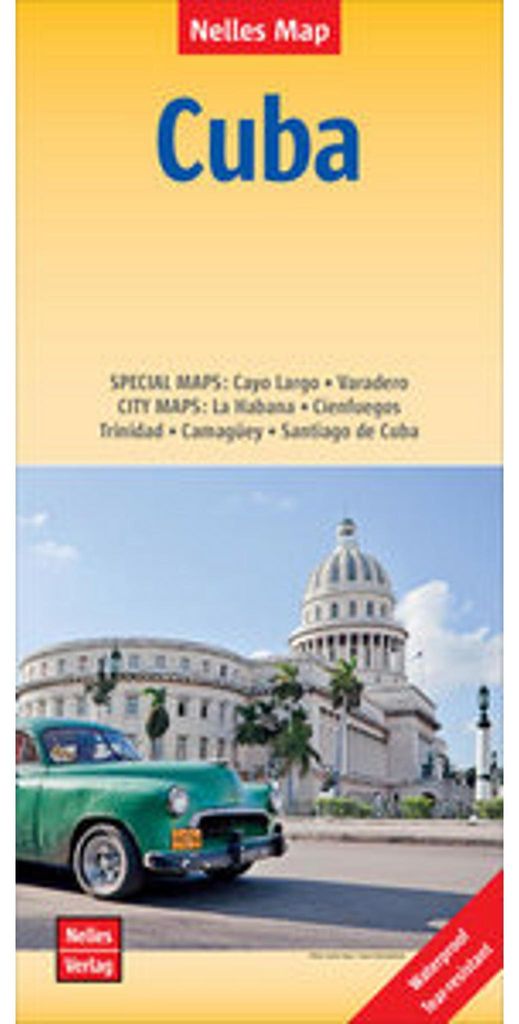 Nelles Map Landkarte Cuba/Kuba 1 : 775 000