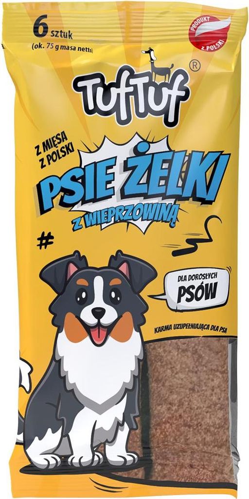Hundefutter - Hundesnacks - 6x Gummibärchen Strips Produktbild 