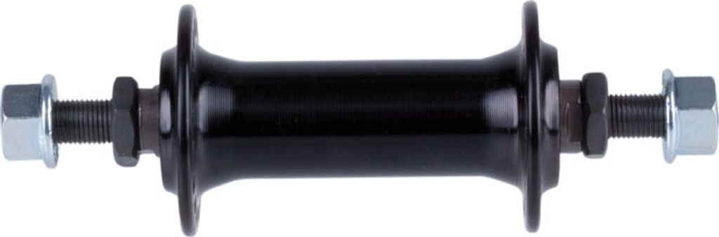 Vorderradnabe Alu schwarz