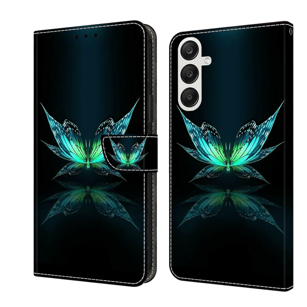 Für Samsung Galaxy A55 Kunst-Leder Book Handy Tasche Motiv 13 Hülle Etuis Schutz