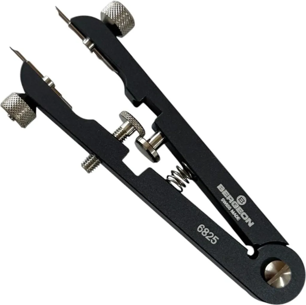 Pince Bergeon 6825 pour retrait de bracelets et élastiques de montre