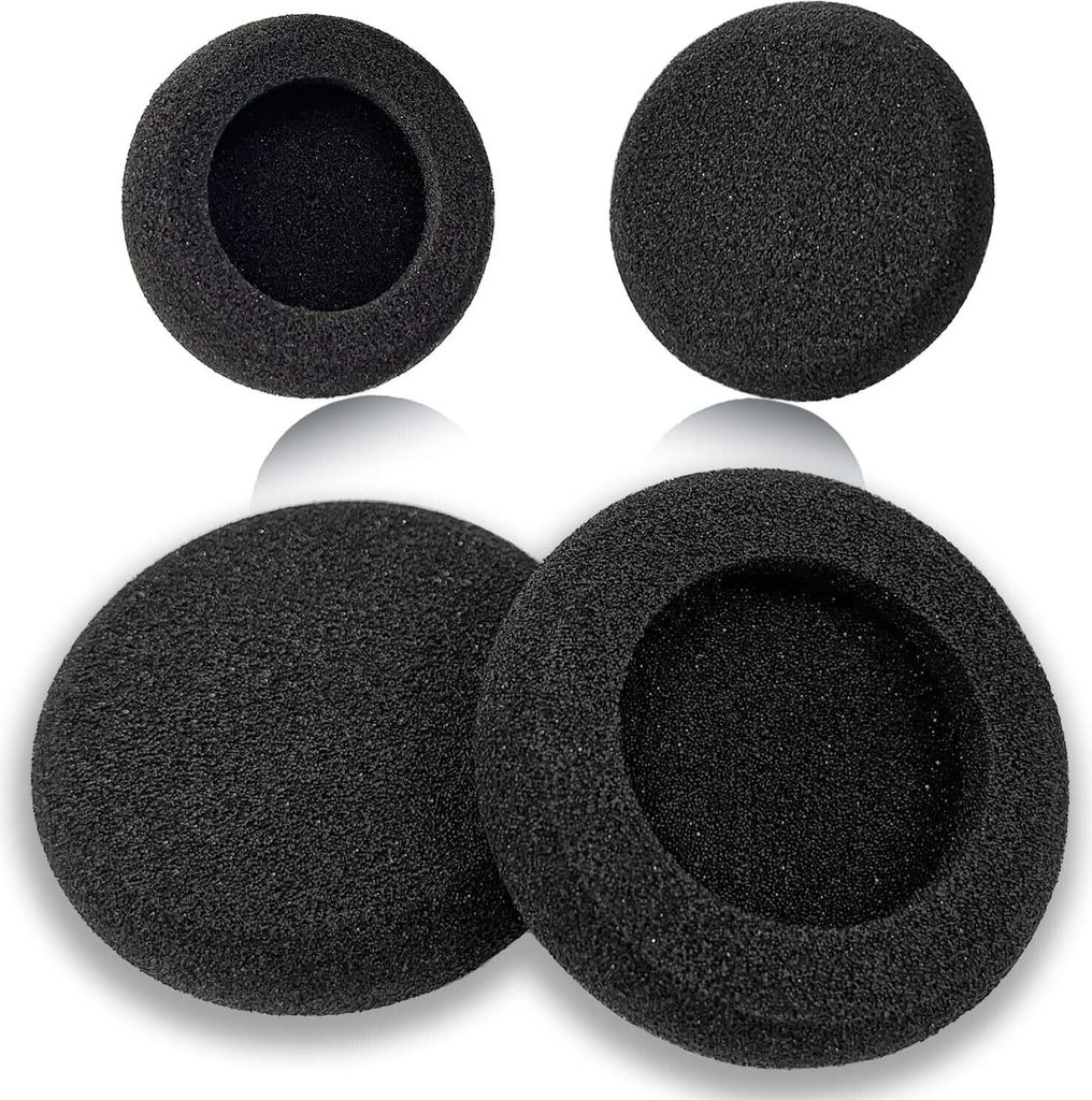 Ersatz-Ohrpolster für Headset, Ersatz-Schaumstoffpolster, kompatibel mit HW251N HW510 HW520 Blackwire C320 3210 3220 3225 3320 (4er-Pack)