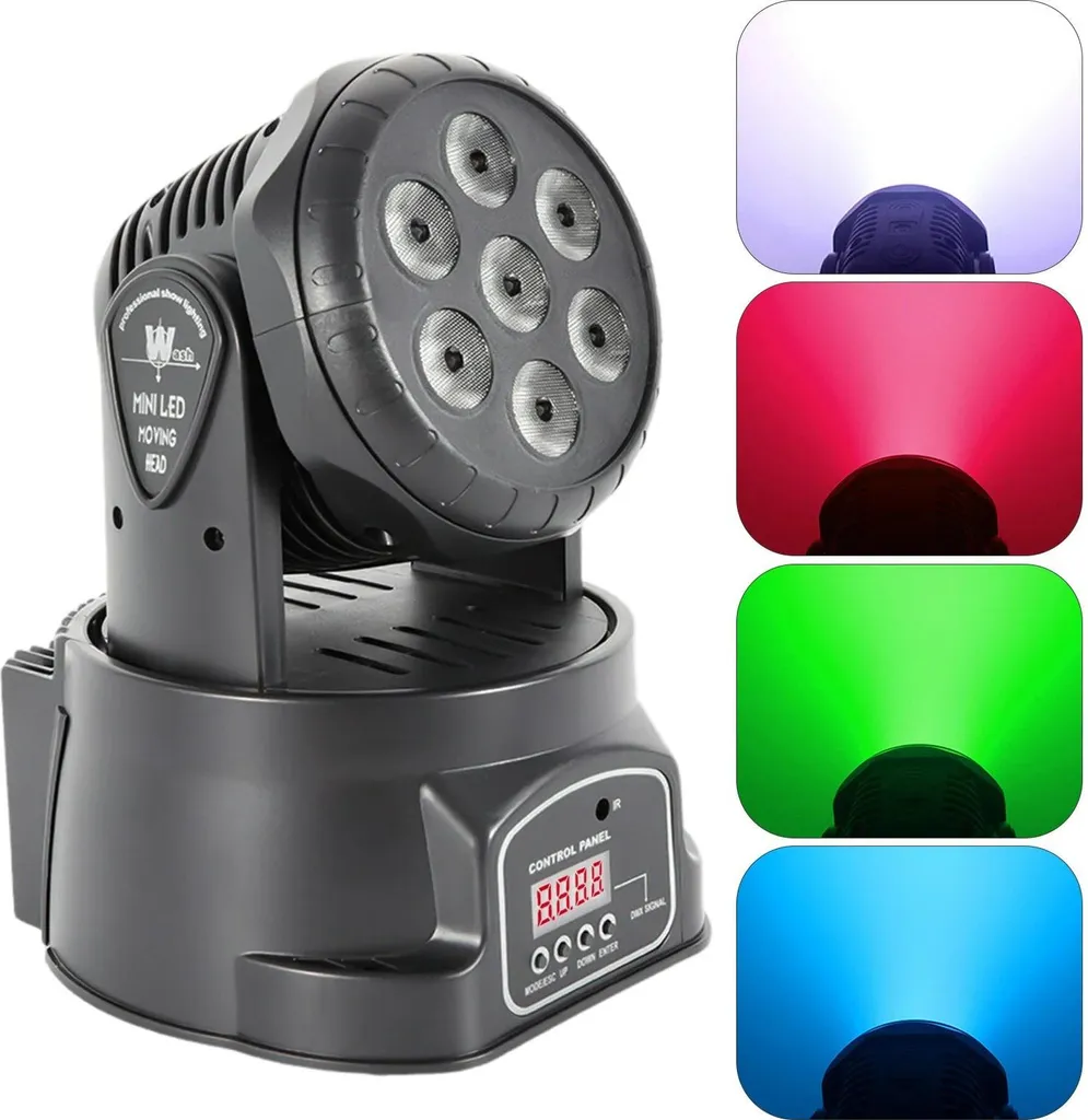 Éclairage de Scène LED DMX avec Télécommande pour DJ et Soirées Privées - 6