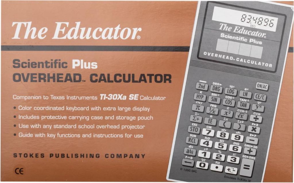 TI-OHD 30 X Overheadversion des TI-30 Xa/TI-30 XaSolar/TI-30 eco RS von Texas Instruments