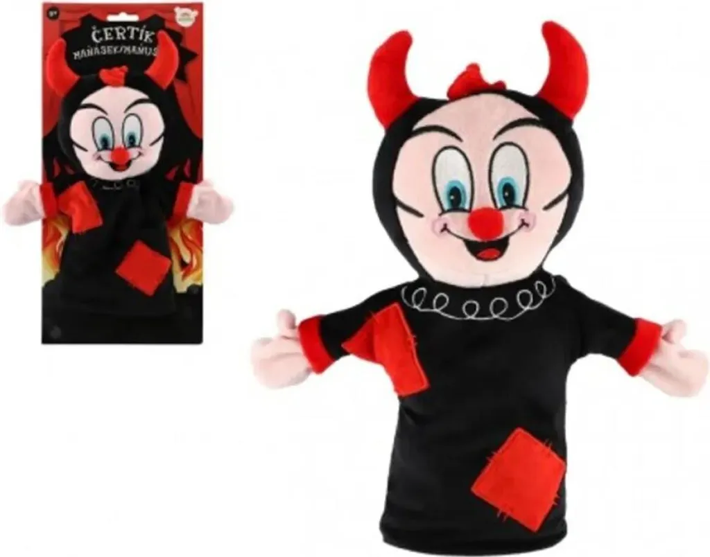 Marionetta Diavolo 30cm 0m+ | Gioco Interattivo Sviluppo Sensoriale