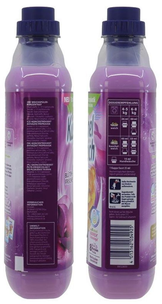 KUSCHELWEICH Weichspüler 1Liter Blütenfrische Produktbild 