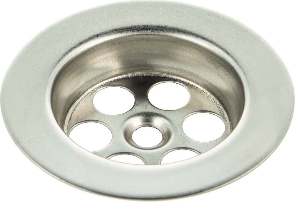 tecuro Nirosta-Ventiloberteil Siebplatte für Ablaufventil - Ø 70 mm (1 1/2 Zoll)