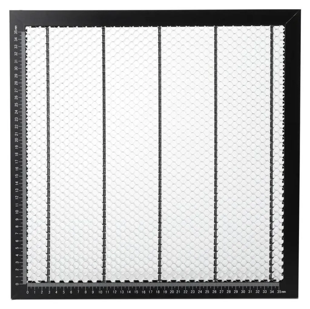 Table de travail laser CO2 400x400mm pour découpes nettes et propres