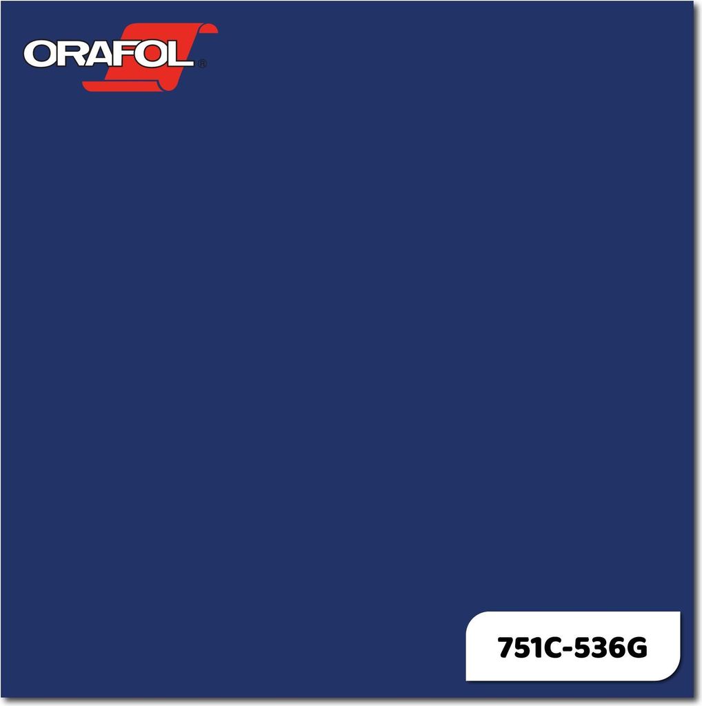 ORAFOL ORACAL 751C Meterware - 536 MIDDLE-BLUE in 31,5 x 100cm