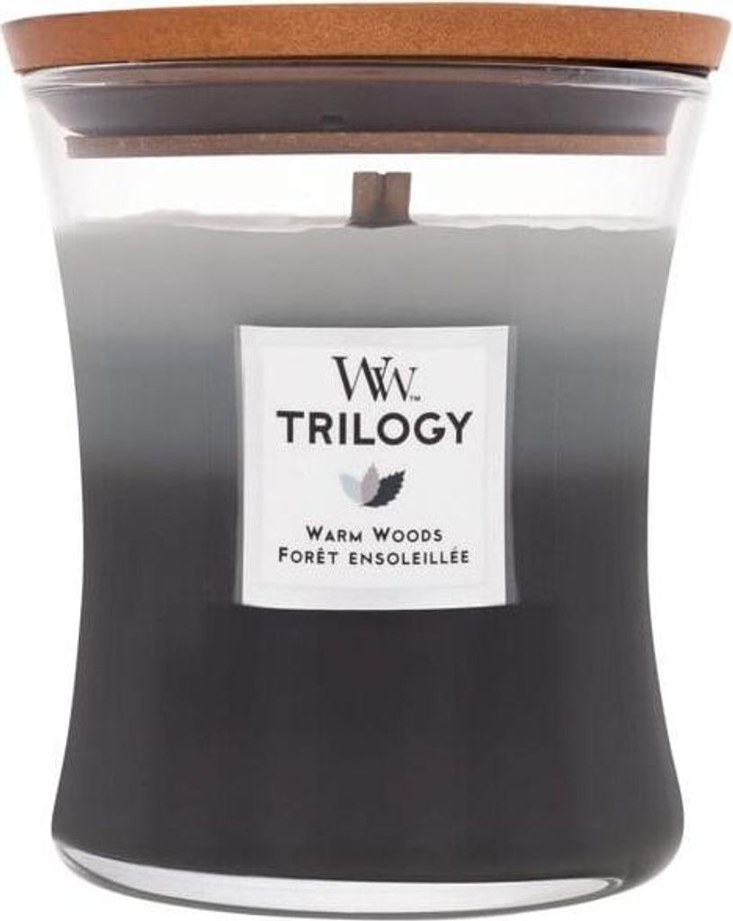 WoodWick Trilogy Candele a clessidra medie Candela Immagine del prodotto 