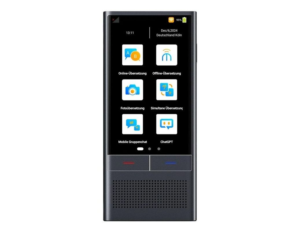 W1 Smart Translator – Traduttore vocale professionale 4G | Immagine del prodotto 