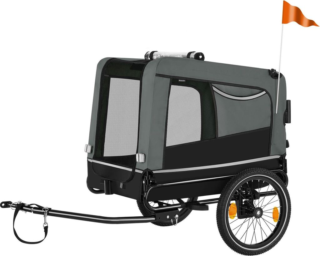 Remorque vélo pour chien WoofRider multifonction, Pliable, Image du produit 