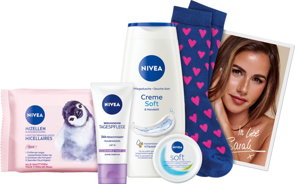 NIVEA Skincare Love Geschenkset Set by Sarah Engels