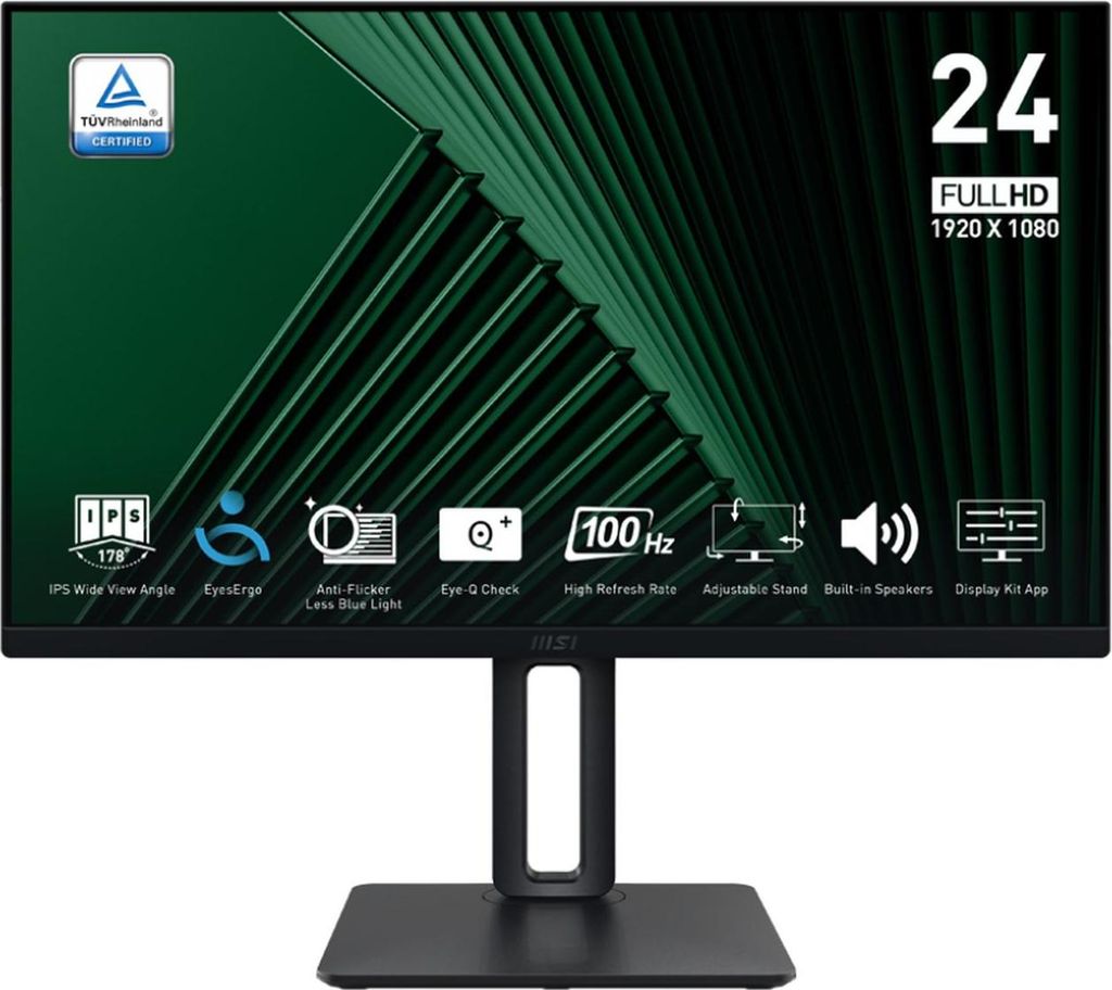 MSI 9S6-3PC19M-005 MSI PRO MP245PG 60 cm (24") IPS FHD Immagine del prodotto 
