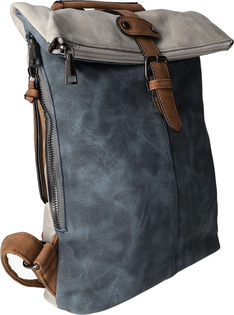 Kleiner Rucksack 32x33x8,5 cm mit Reißverschluss, Produktbild 