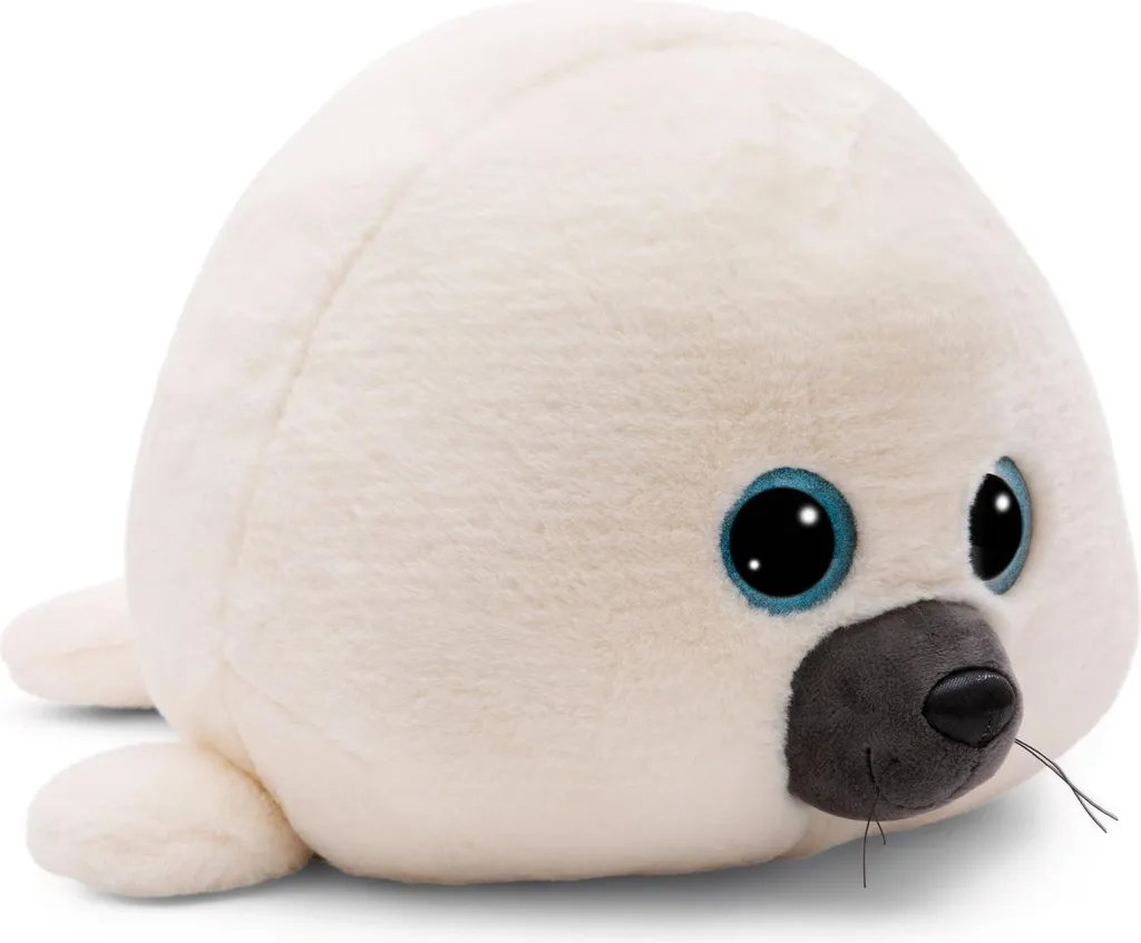NICI Peluche GLUBSCHIS Phoque Boubelle 45cm 49898 doudou beige doux