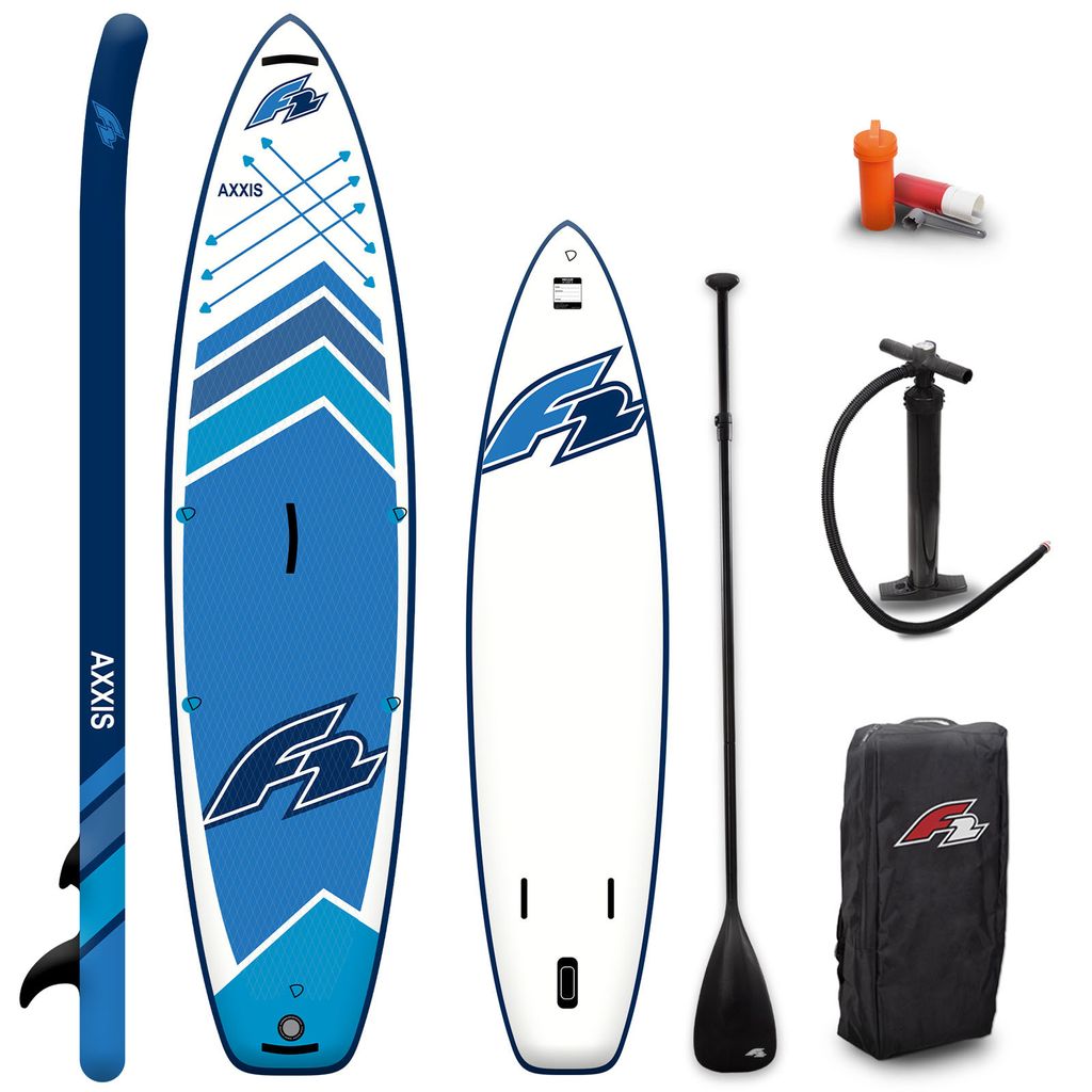 F2  SUP Stand Up Paddle Board Axxis  12'2''  Blau Produktbild 