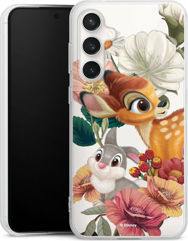 DeinDesign Handyhülle für Samsung Galaxy S23 FE Silikon Hülle Case Smartphone Schutzhülle Bambi Disney Klopfer