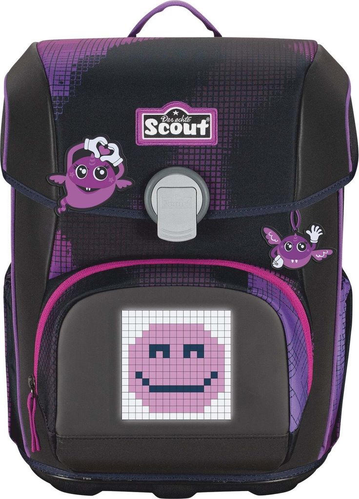 Scout Neo Schulranzen-Set 4 teilig Set Movie Star Pink Produktbild 