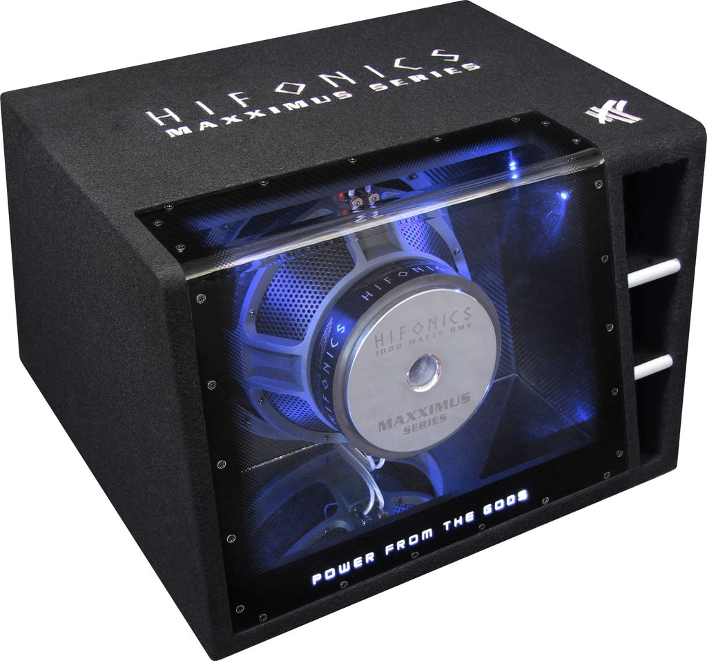 Hifonics MXZ12BP, 30,5 cm (12"), Vorgeladener Subwoofer, Produktbild 