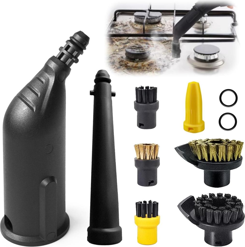 10 Stück Zubehör für Kärcher Dampfreiniger SC1 SC2 SC3 SC4 Produktbild 