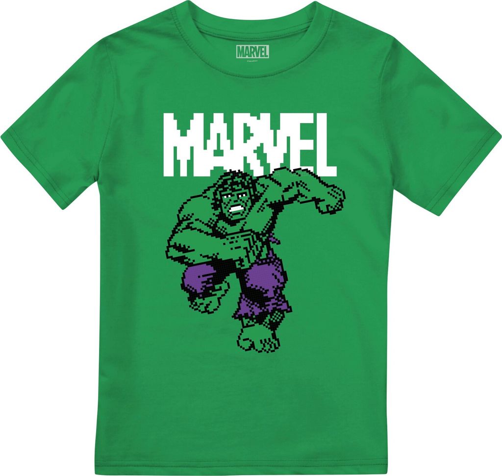 Hulk - T-Shirt für Kinder TV2531 (104) (Irisch-Grün)
